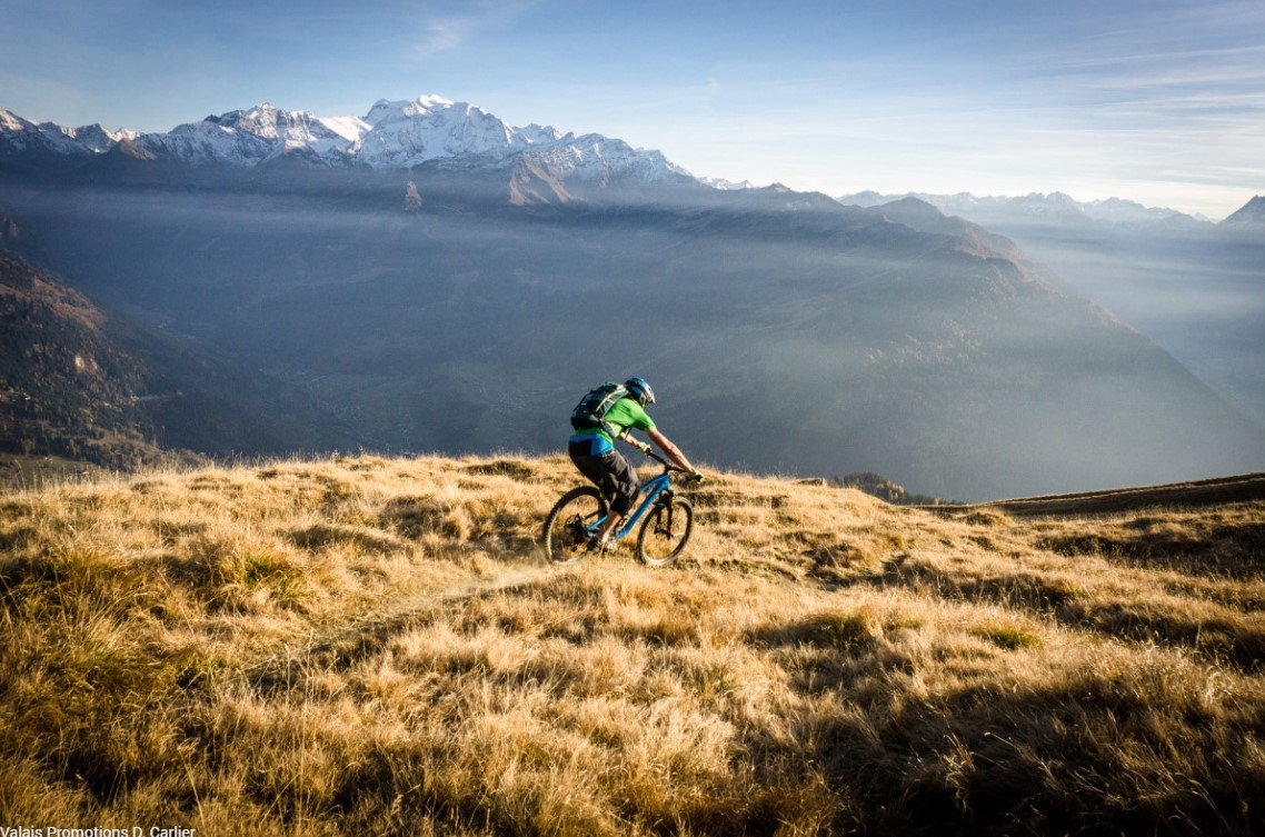 Le VTT dans les Alpes