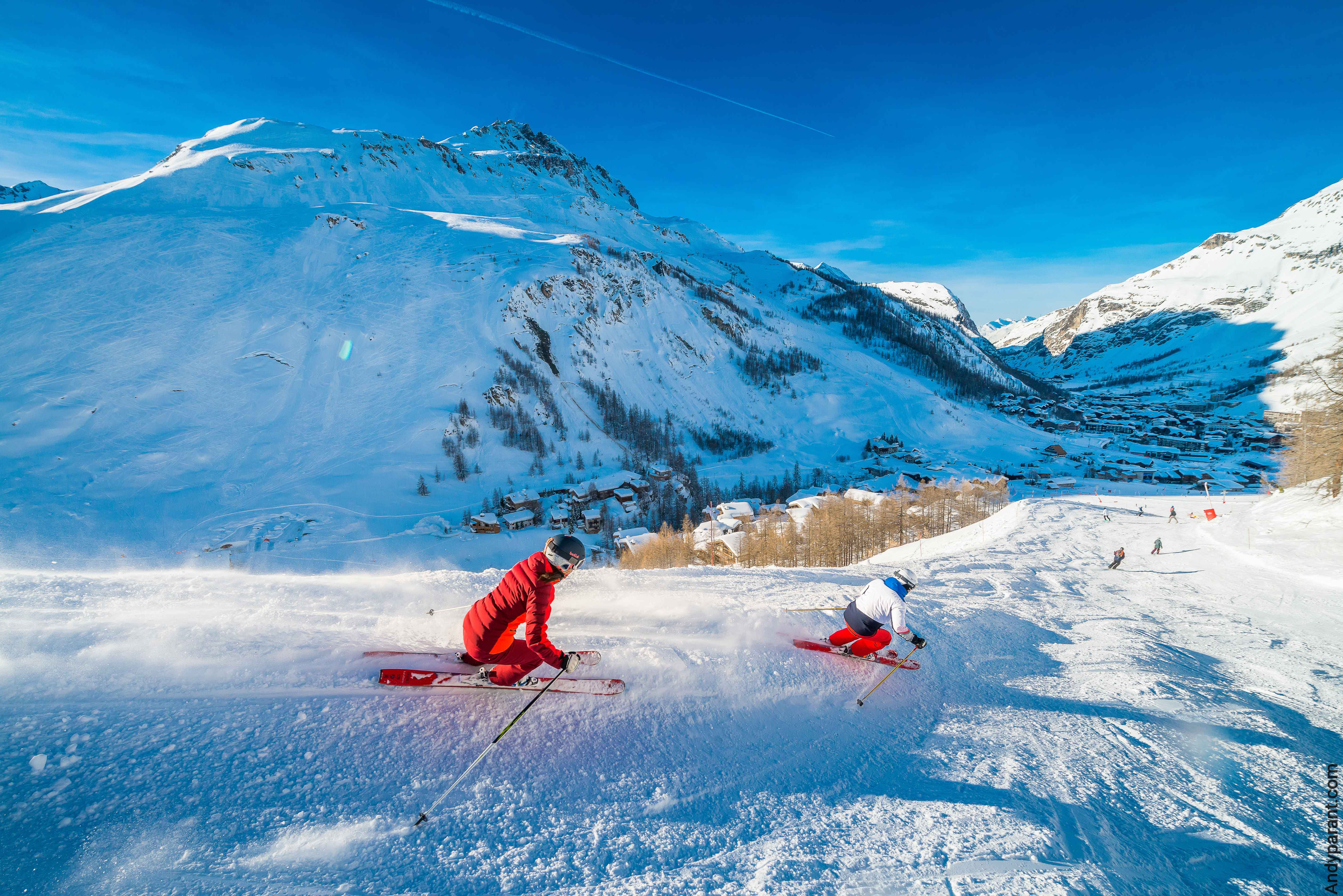 Au ski, gardez la forme